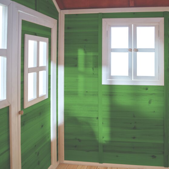 EXIT Loft 300 Holzspielhaus - grün