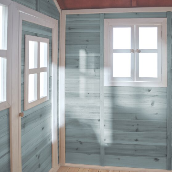 EXIT Loft 700 Holzspielhaus - blau