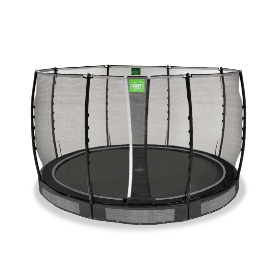 EXIT Allure Classic Bodentrampolin &oslash;366cm - schwarz