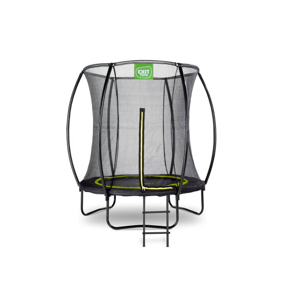 EXIT Silhouette Trampolin ø183cm mit Leiter - schwarz