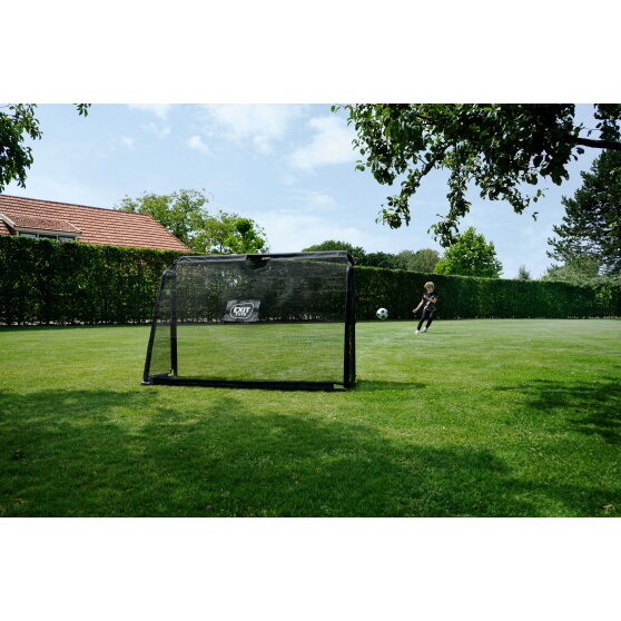 EXIT Maestro stählernes Fußballtor 180x120cm - schwarz
