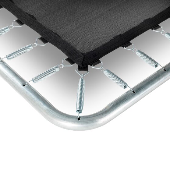 EXIT Silhouette Bodentrampolin 153x214cm mit Sicherheitsnetz - grün