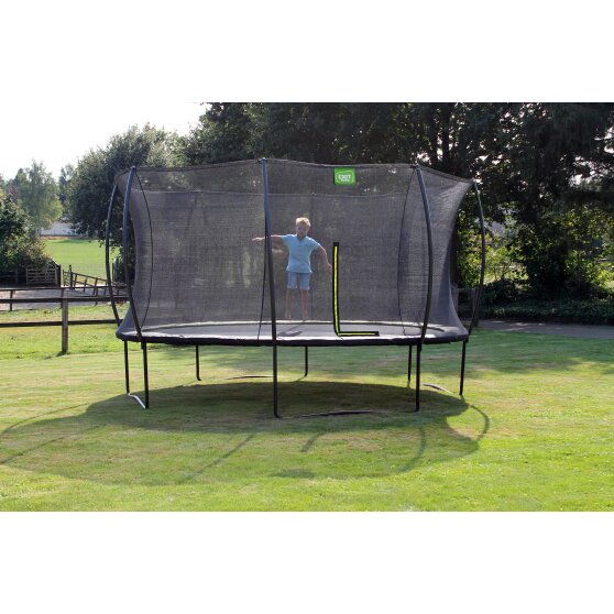 EXIT Silhouette Trampolin ø427cm - schwarz