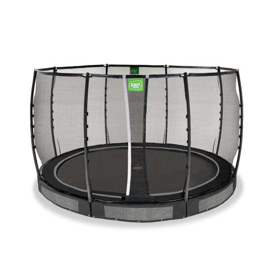 EXIT Allure Premium Bodentrampolin &oslash;366cm - schwarz
