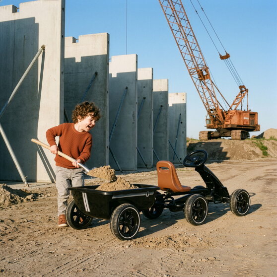 EXIT Foxy Skelter-Anhänger – schwarz