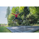 EXIT Dynamic ebenerdiges sports Trampolin 275x458cm - schwarz
