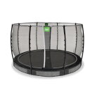 EXIT Allure Classic Bodentrampolin ø366cm - schwarz