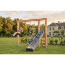 EXIT Linea Massiv 140 Schaukel mit Rutsche und Turnringen