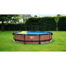 EXIT Pool Bodenplane 480x480cm - grau