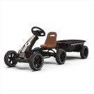 EXIT Foxy Go-Kart mit Anh&auml;nger f&uuml;r Kinder schwarz | ab 2 Jahren