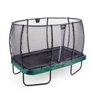 EXIT Elegant Premium Trampolin Komplettset 214x366cm - grün