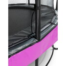 EXIT Elegant Premium Trampolin ø253cm mit Deluxe Sicherheitsnetz - lila