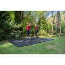 EXIT Dynamic ebenerdiges sports Trampolin 275x458cm - schwarz