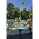 EXIT Black Leather Pool 540x250x122cm mit Filterpumpe - schwarz