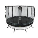 EXIT Elegant Premium Trampolin ø427cm mit Deluxe Sicherheitsnetz - schwarz