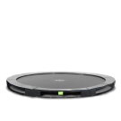EXIT Elegant sports Bodentrampolin ø427cm - schwarz