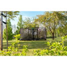 EXIT Allure Premium Bodentrampolin 214x366cm - gr&uuml;n