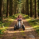 EXIT Foxy Go-Kart für Kinder schwarz | Pedal-Go-Kart ab 2 Jahren