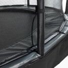 EXIT Elegant Premium Inground-Trampolin 244x427cm mit Deluxe Sicherheitsnetz - schwarz