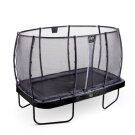 EXIT Elegant Premium Trampolin Komplettset 244x427cm - schwarz