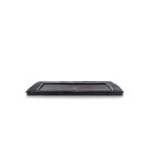 EXIT Dynamic ebenerdiges sports Trampolin 275x458cm - schwarz