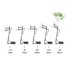 EXIT Galaxy versetzbarer Basketballkorb auf R&auml;dernmit Dunkring - gr&uuml;n/schwarz