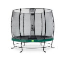 EXIT Elegant Trampolin ø253cm mit Economy Sicherheitsnetz - grün