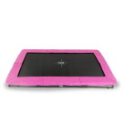 EXIT Silhouette sports Bodentrampolin 214x305cm - rosa