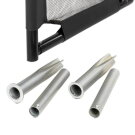 EXIT Maestro stählernes Fußballtor 180x120cm - schwarz