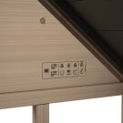 EXIT Panorama 300 Holzspielhaus mit Rutsche