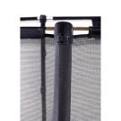 EXIT Elegant Premium Trampolin Komplettset 244x427cm - schwarz