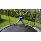 EXIT Elegant Inground-Trampolin ø305cm mit Economy Sicherheitsnetz - lila
