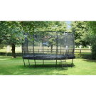 EXIT Elegant Trampolin ø427cm mit Economy Sicherheitsnetz - schwarz