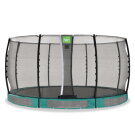 EXIT Allure Classic Bodentrampolin &oslash;427cm - gr&uuml;n