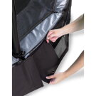 EXIT Elegant Inground-Trampolin 214x366cm mit Economy Sicherheitsnetz - schwarz