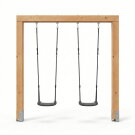 EXIT Linea Massiv 140 doppelte Holzschaukel