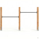 EXIT Linea Robust 110 Doppel-Holz-Reckstange | Douglas-Holz