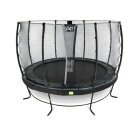EXIT Elegant Trampolin ø366cm mit Economy Sicherheitsnetz - schwarz