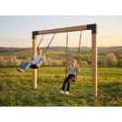 EXIT Linea Robust 110 Doppelschaukel aus Holz