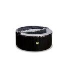 EXIT Silver Classic Whirlpool (2 Personen) - schwarz