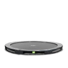 EXIT Elegant sports Bodentrampolin ø366cm - schwarz