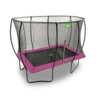 EXIT Silhouette Trampolin 214x305cm - rosa