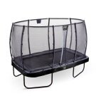EXIT Elegant Premium Trampolin Komplettset 214x366cm - schwarz