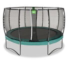 EXIT Allure Premium Trampolin ø427cm - grün