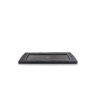 EXIT Dynamic ebenerdiges sports Trampolin 244x427cm - schwarz