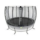 EXIT Elegant Trampolin ø366cm mit Economy Sicherheitsnetz - grau