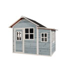 EXIT Loft 150 Holzspielhaus - blau