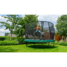 EXIT Elegant Trampolin ø253cm mit Economy Sicherheitsnetz - grün