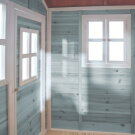 EXIT Loft 300 Holzspielhaus - blau