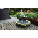 EXIT Tiggy junior Trampolin mit Bügel ø140cm - schwarz/grün